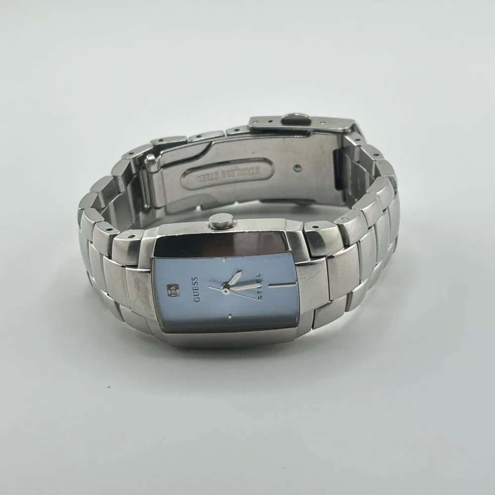Mens Guess Quartz watch Model G95266G New Battery #205